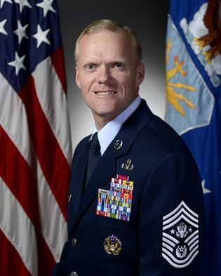 Portrait photo James A. Cody, Chief Master Sgt. of the Air Force